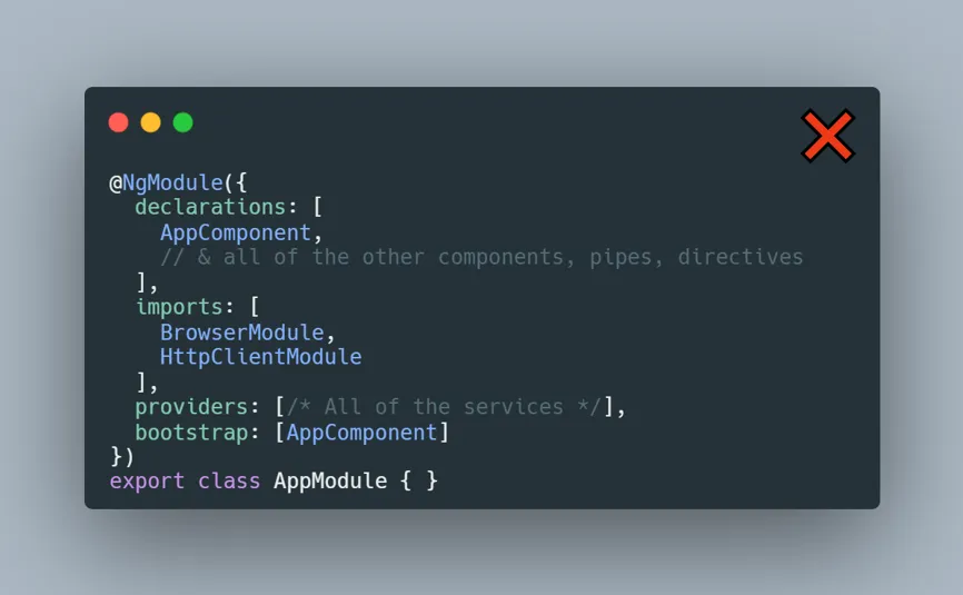 Angular bad choice