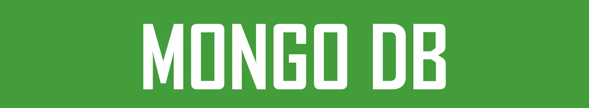 MongoDB banner