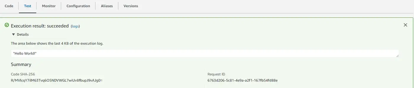 Test Passed