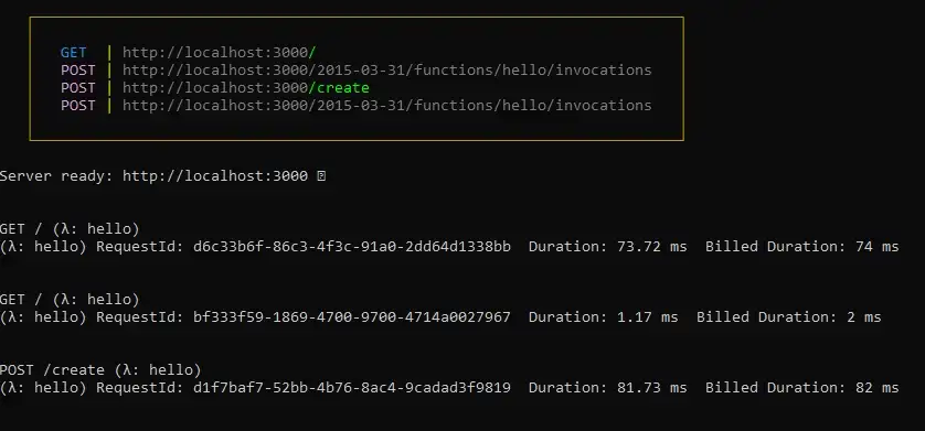 Terminal Logs