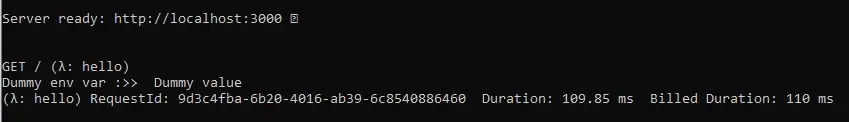 Environment Variable Log