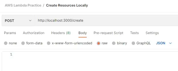 Sending Request Without Body