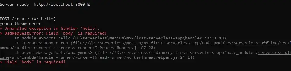 Better Error