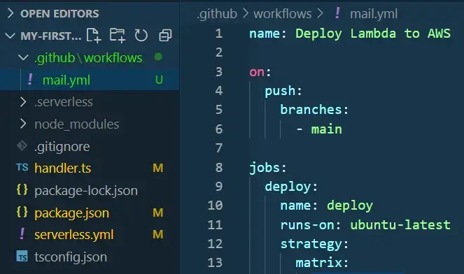 GitHub Actions File