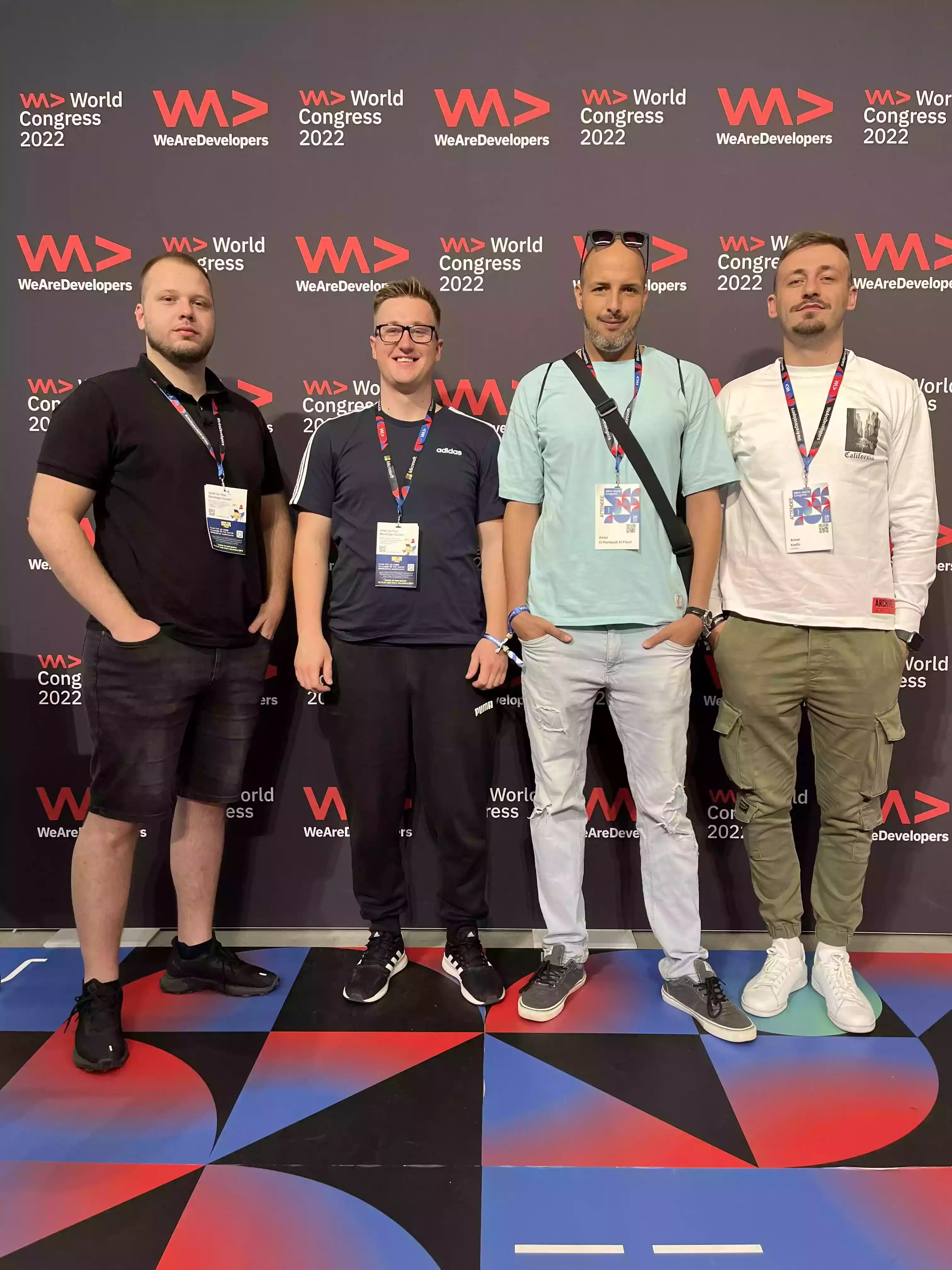 Valens team at the conference